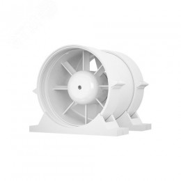 Вентилятор осевой канальный приточно-вытяжной с крепежным комплектом D125