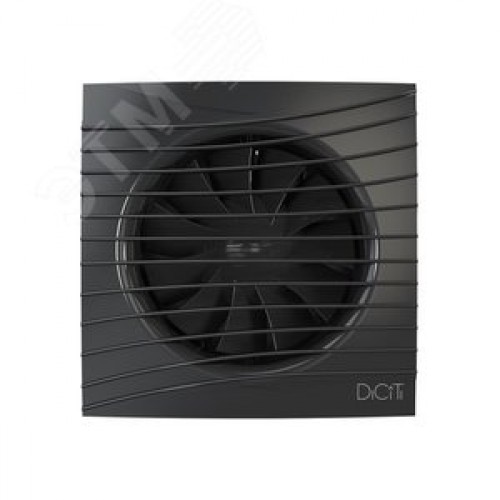 Вентилятор осевой вытяжной с обратным клапаном D125 декоративный