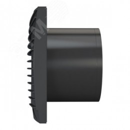 Вентилятор осевой вытяжной с обратным клапаном D125 декоративный