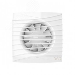 Вентилятор осевой вытяжной с обратным клапаном D125