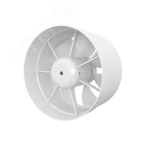 Вентилятор осевой канальный вытяжной с двигателем на шарикоподшипниках D150
