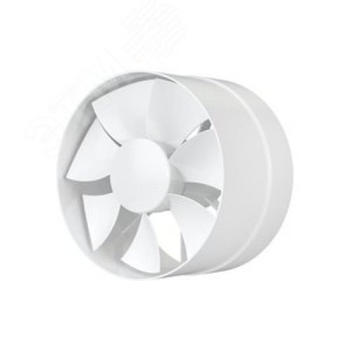 Вентилятор осевой канальный вытяжной с двигателем на шарикоподшипниках D150
