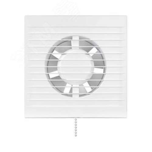 Вентилятор осевой вытяжной с тяговым выключателем D100