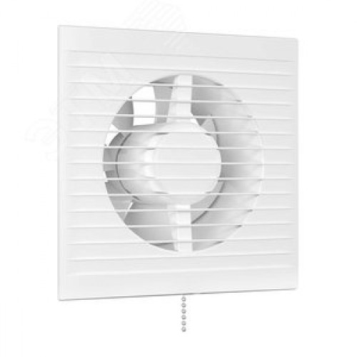 Вентилятор осевой вытяжной с тяговым выключателем D125