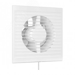 Вентилятор осевой вытяжной с тяговым выключателем D150