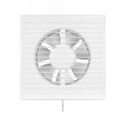 Вентилятор осевой вытяжной с тяговым выключателем D150