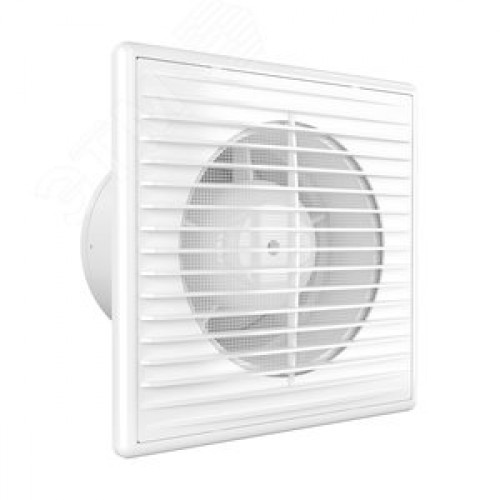 Вентилятор осевой вытяжной c антимоскитной сеткой и обратным клапаном D125