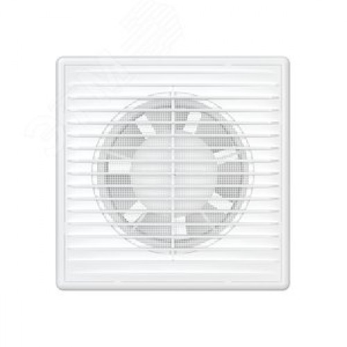 Вентилятор осевой вытяжной c антимоскитной сеткой и обратным клапаном D100
