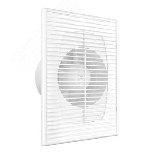Вентилятор осевой вытяжной c антимоскитной сеткой и обратным клапаном D125