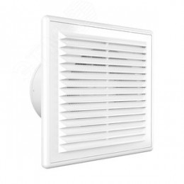 Вентилятор осевой вытяжной c антимоскитной сеткой D100