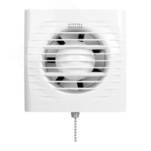 Вентилятор осевой вытяжной со шнуровым тяговым выключателем D100
