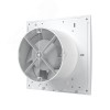 Вентилятор осевой вытяжной с обратным клапаном D100