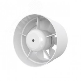 Вентилятор осевой канальный вытяжной D125