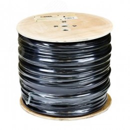 Кабель коаксиальный RG-6M CADENA (стальной трос 1.16 мм ) чёрный