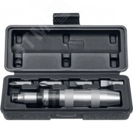 Ударно-поворотная отвертка ID-6 6 предм.