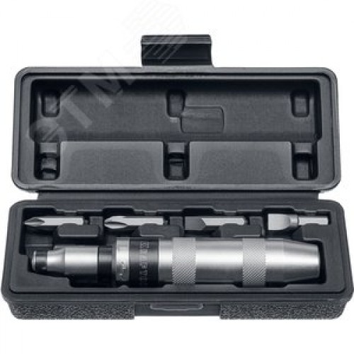 Ударно-поворотная отвертка ID-6 6 предм.