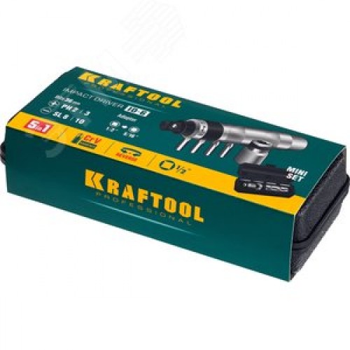 Ударно-поворотная отвертка ID-6 6 предм.