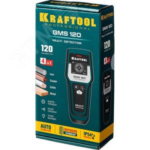 Универсальный детектор GMS 120 ЖК дисплей