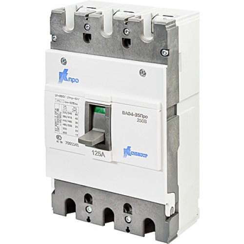 Выключатель автоматический ВА04-35Про 3P 160А Icu-25kA (250П) Контактор