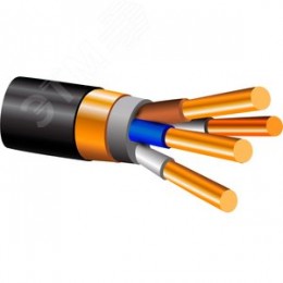 Кабель силовой ВВГЭнг(А)-LS 4х6ок (N) - 0,66 ТРТС