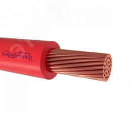 Провод силовой ПуГВнг(А)-LS 1х1 красный (100м)ТРТС
