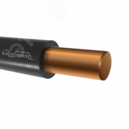 Провод силовой  ПуВнг(А)-LS 1х2,5 черный ТРТС 100м