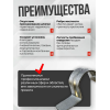 Скоба металлическая однолапковая СМО для монтажных пистолетов (25-26 мм, 100 шт/уп)