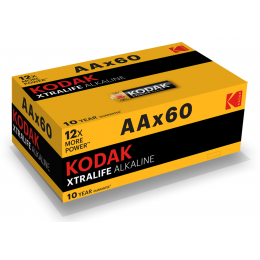 Батарейка LR6-60 (4S) colour box XTRALIFE Alkaline [KAA-60] (60/720/20160)