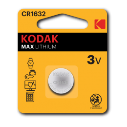 Батарейка CR1632-1BL MAX Lithium (60/240/36000)