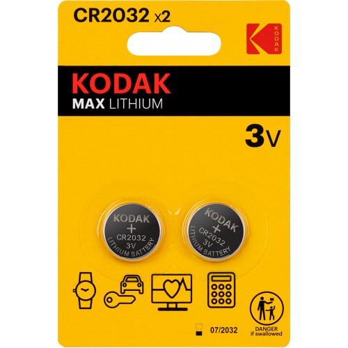 Батарейка CR2025-2BL MAX Lithium (60/240/43200)