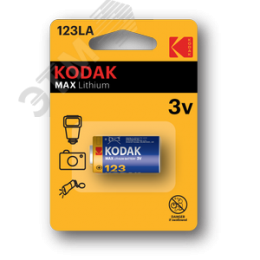 Батарейка CR123 [ K123LA] MAX Lithium (6/12/10800)