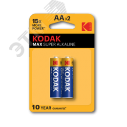 Батарейка LR6-2BL MAX SUPER Alkaline [KAA-2] (40/200/13200)