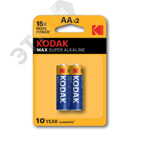 Батарейка LR6-2BL MAX SUPER Alkaline [KAA-2] (40/200/13200)