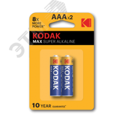 Батарейка LR03-2BL MAX SUPER Alkaline [K3A-2] (20/100/19800)