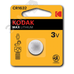 Батарейка CR1632-1BL MAX Lithium (60/240/36000)