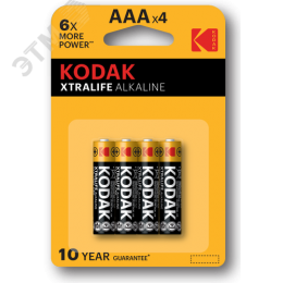 Батарейка LR03-4BL XTRALIFE Alkaline