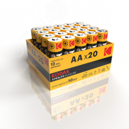 Батарейка Kodak LR06-20 bulk XTRALIFE Alkaline (20/360/21600)