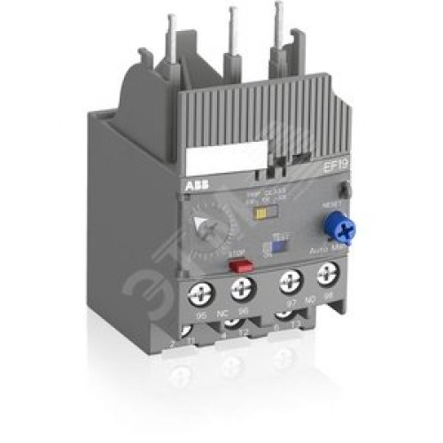 Реле перегрузки электронное EF19-1.0 для контакторов AF09-AF38/ класс перегрузки 10/ 20/ 30