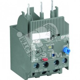 Реле перегрузки электронное EF19-1.0 для контакторов AF09-AF38/ класс перегрузки 10/ 20/ 30
