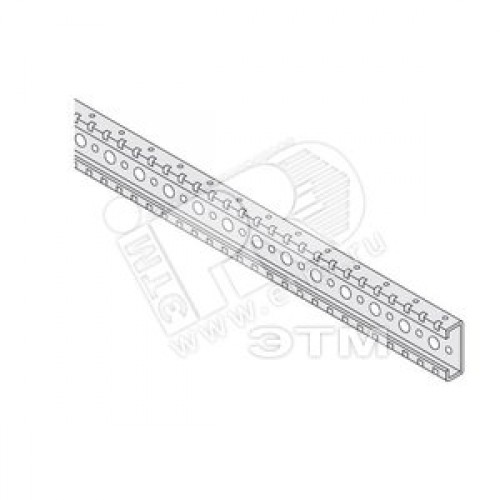 Профиль поперечный L=588мм (2шт) оцинкованный