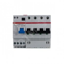 Выключатель автоматический дифференциальный (АВДТ) DS204 4п 25А 30мА С AC