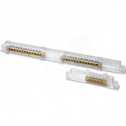 Колодка клеммная N+PE в сборе на 4 модуля