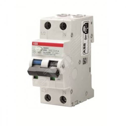 Выключатель автоматический дифференциальный 1п 25А 30мА DS201CR С AC