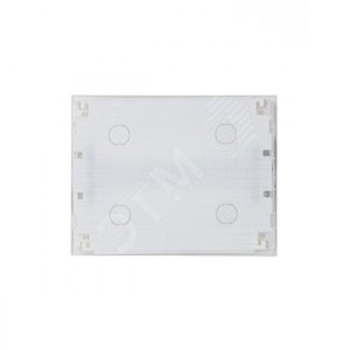 Щит распределительный встраиваемый 12 модулей ЩРв-п-12 пластиковый Mistral41 серая прозрачная дверь с клеммами IP41 (41A12X13B)