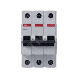 Выключатель автоматический 3P 50A C 4.5кА BMS413C50