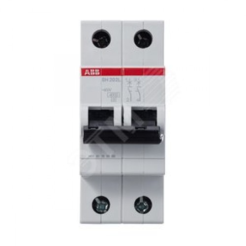 Выключатель автоматический двухполюсный 32А С SH202L 4.5кА