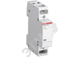 Контактор модульный (20А АС-1, 2НО), катушка 230В AC/DC