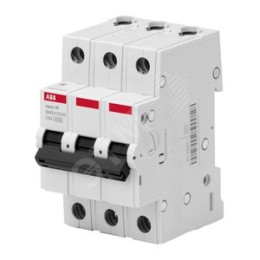 Выключатель автоматический 3P 50A C 4.5кА BMS413C50