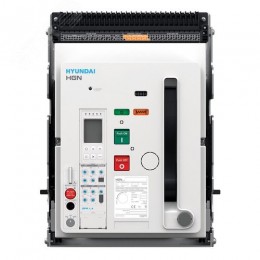 Воздушный выключатель серии HGN, арт. HGN06A3BM0C0S054TBAEL (630А, 3P, 85кА, выкатной c горизонтальным расположением шин, реле GPR-LP)