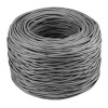 Витая пара U/UTP 4PR 24AWG CCA CAT5e PVC IN серый 305 м